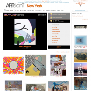 The 4th 2015 Showcase competition on ARTslant