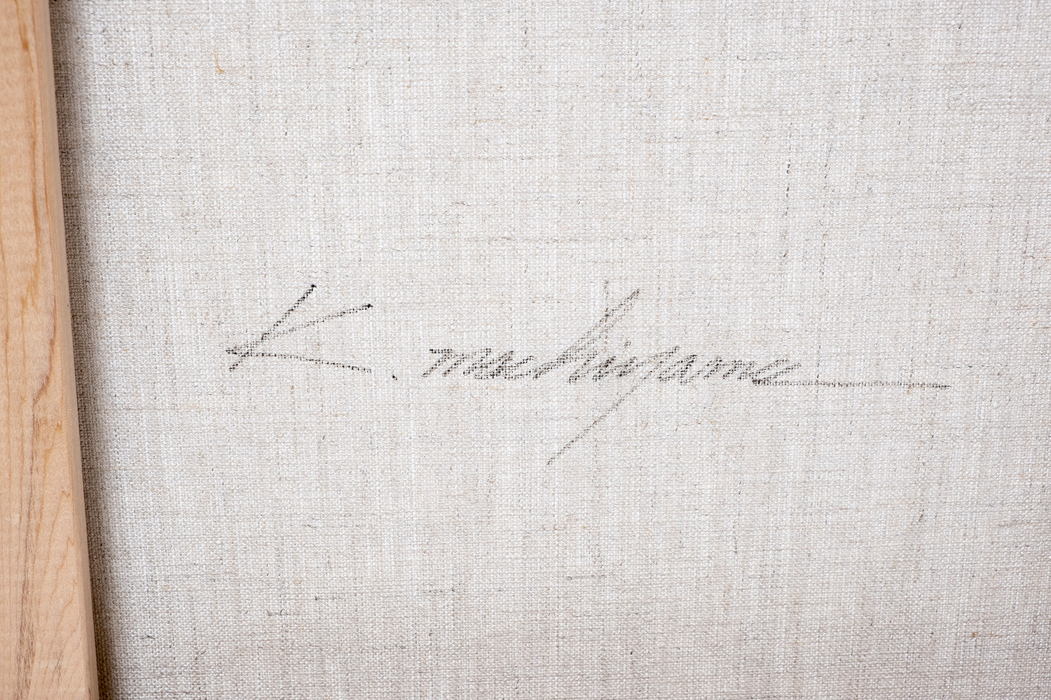 アートワーク背面サイン