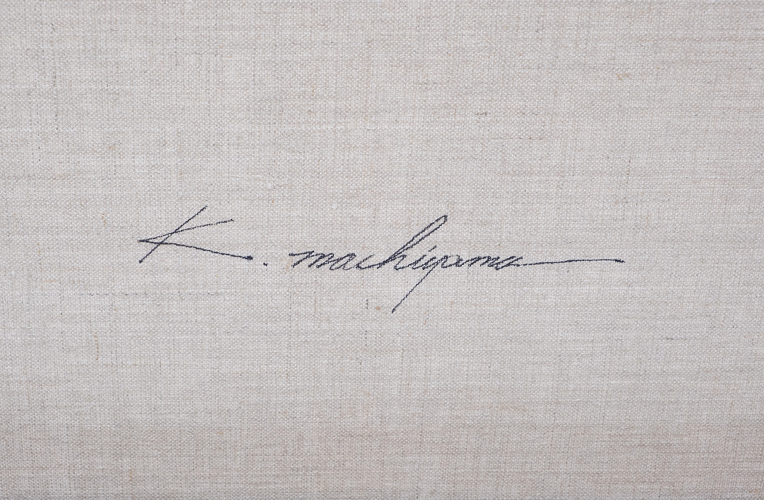 アートワーク背面サイン