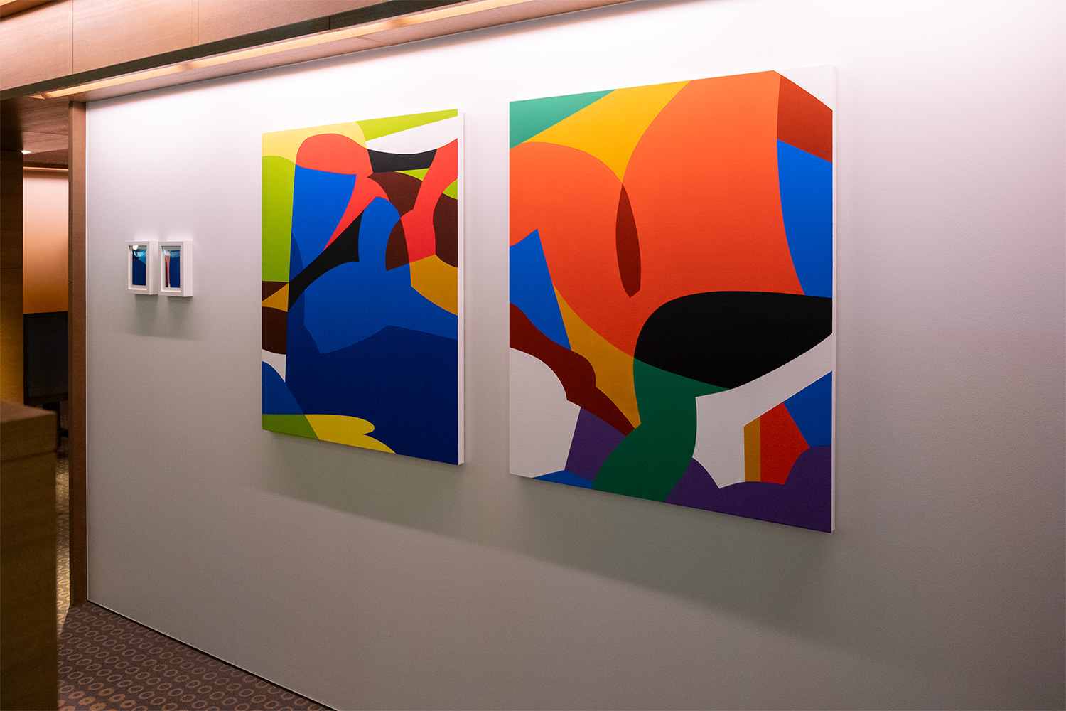 町山耕太郎個展「やまと すぴりっつ」展示風景