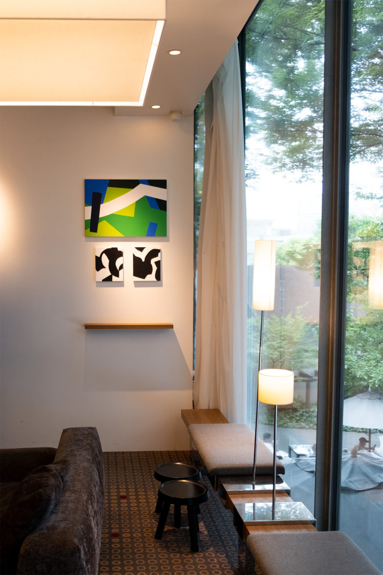 町山耕太郎個展「やまと すぴりっつ」展示風景